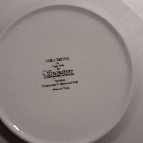 Paris Bistro plates - Picture 2 of 11